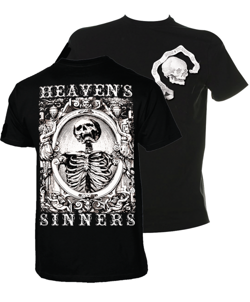Se7en Deadly Heavens Sinners Skeleton Skull Angels Devil Gothic T Shirt 1016-T Se7en Deadly Heavens Sinners Skeleton Skull Angels Devil Gothic T Shirt 1016-T