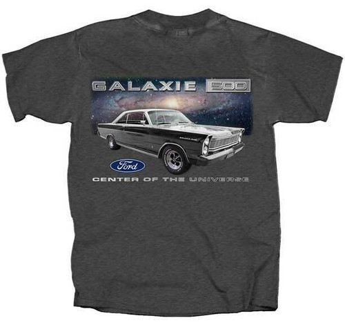 Ford Motor Company Galaxie 500 Galaxy Muscle Cars Automobiles T Shirt FMGXU-GY Ford Motor Company Galaxie 500 Galaxy Muscle Cars Automobiles T Shirt FMGXU-GY