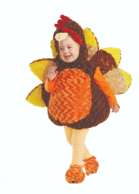Underwraps Turkey Belly Babies Toddler Halloween Thanksgiving Costume 25982 Underwraps Turkey Belly Babies Toddler Halloween Thanksgiving Costume 25982