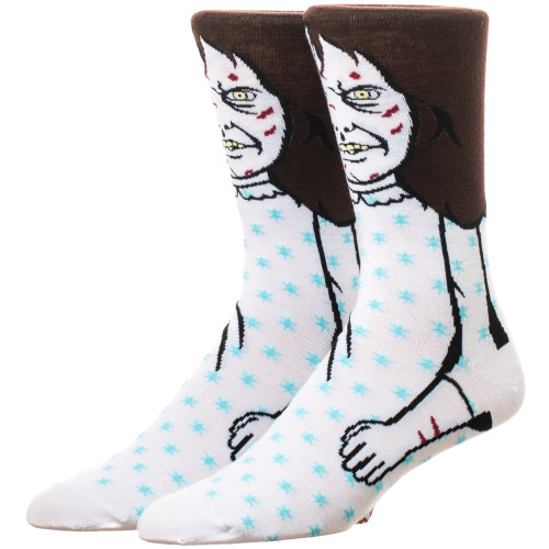 The Exorcist Regan Character 70s Horror Scary Movie Crew Socks CR80S3EXO The Exorcist Regan Character 70s Horror Scary Movie Crew Socks CR80S3EXO