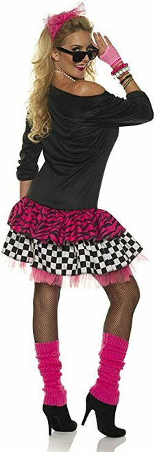 Underwraps Flashback 80s Madonna Dress Adult Womens Halloween Costume 28203