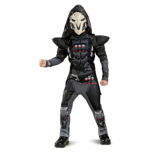 Disguise Overwatch Video Game Reaper Muscle Childrens Halloween Costume 26593 Disguise Overwatch Video Game Reaper Muscle Childrens Halloween Costume 26593