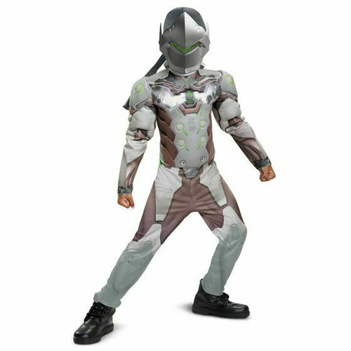 Disguise Overwatch Genji Muscle Video Games Childrens Halloween Costume 19009 Disguise Overwatch Genji Muscle Video Games Childrens Halloween Costume 19009