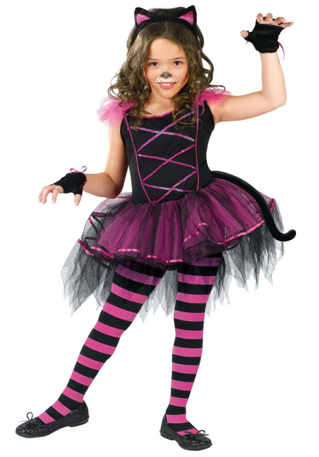 Fun World Catarina Cat Ballerina Kitty Cat Childrens Halloween Costume 114122 Fun World Catarina Cat Ballerina Kitty Cat Childrens Halloween Costume 114122