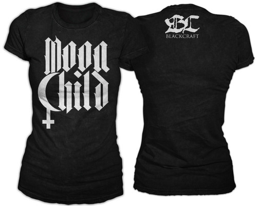 Blackcraft Cult Moon Child Witchcraft Gothic Upside Down Cross T Shirt WT005MC Blackcraft Cult Moon Child Witchcraft Gothic Upside Down Cross T Shirt WT005MC