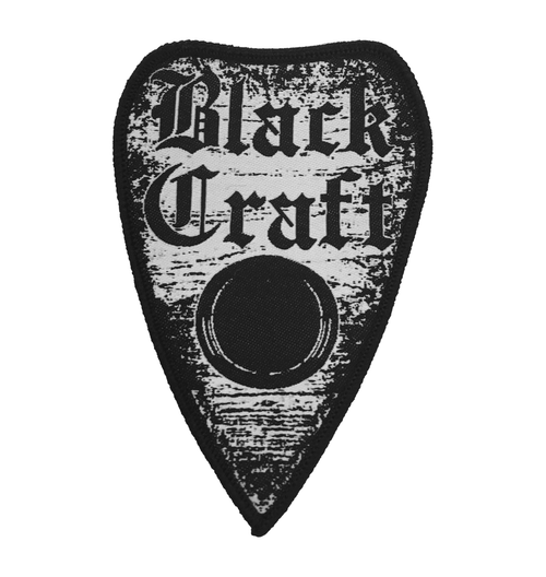 Blackcraft Cult Ouija Board Spirit Planchette Gothic Punk Woven Patch 109707316 Blackcraft Cult Ouija Board Spirit Planchette Gothic Punk Woven Patch 109707316