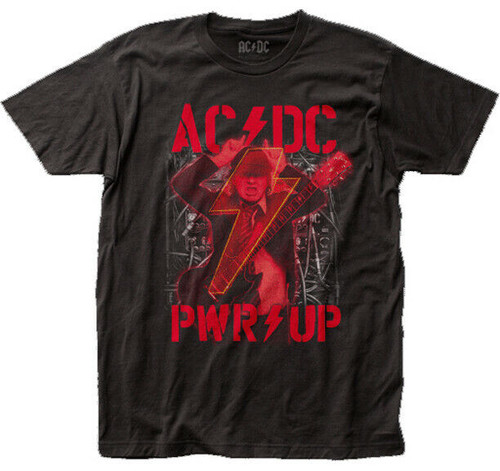 AC/DC ANGUS PWR POWER UP YOUNG BAND GUITAR MUSIC ROCK T SHIRT ACDC57 AC/DC ANGUS PWR POWER UP YOUNG BAND GUITAR MUSIC ROCK T SHIRT ACDC57