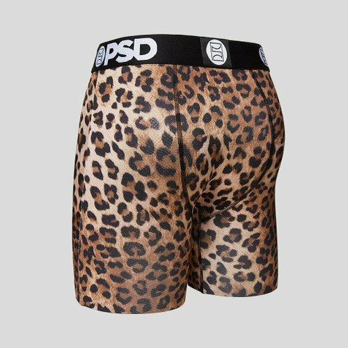 PSD Men's Sc Cheetah Pop Boxer Brief Underwear,Multi,Large