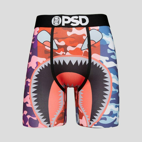 PSD Multi Colored Warface Camouflage Athletic Boxers Briefs Underwear E12011026