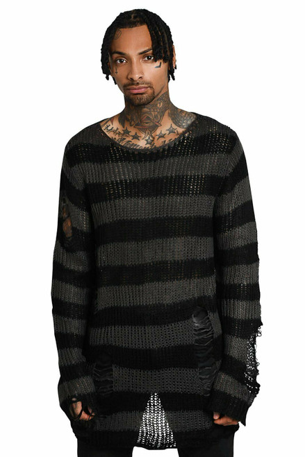トップス theredthread S millefeuille knit black THEREDTHREAD S millefeuille knit black トップス
