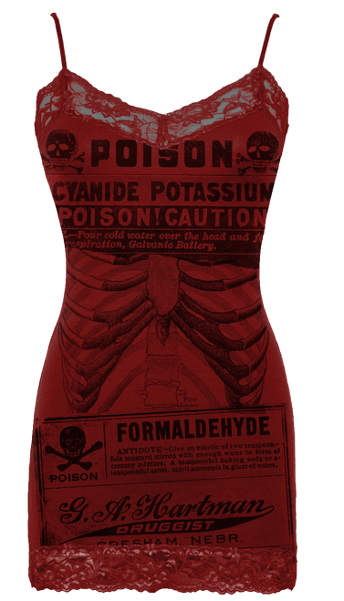 Se7en Deadly Red Poison Lace Antidote Camisole Cami Seven Goth Tank Shirt 2476-C Se7en Deadly Red Poison Lace Antidote Camisole Cami Seven Goth Tank Shirt 2476-C