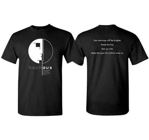 Bauhaus Brighter Morning Punk Gothic Rock Music Band England T Shirt BAU-1016 Bauhaus Brighter Morning Punk Gothic Rock Music Band England T Shirt BAU-1016