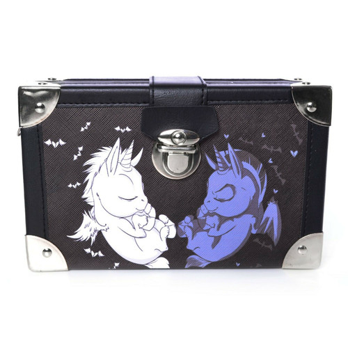 Cupcake Cult Unicorn Dream Angel Devil Hearts Bats Handbag Purse B-UDREAM-B-1 Cupcake Cult Unicorn Dream Angel Devil Hearts Bats Handbag Purse B-UDREAM-B-1