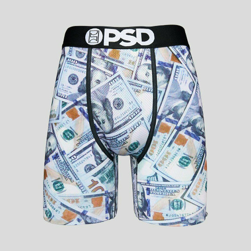 PSD Benji's Money Bills All Over Urban Athletic Boxer Briefs Underwear 121180018