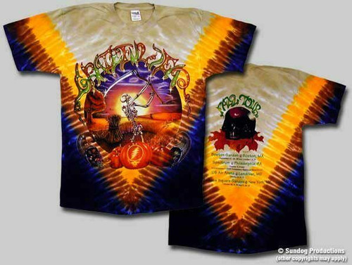 Sundog Grateful Dead Psycle Sam Vintage Shirt Medium