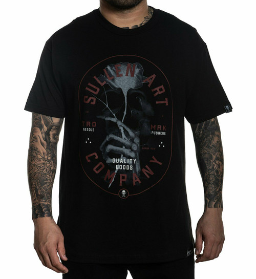 Sullen X Ray Aaron Raw Tattoo Artist Skeleton Rose Gothic Art T Shirt SCM3313 Sullen X Ray Aaron Raw Tattoo Artist Skeleton Rose Gothic Art T Shirt SCM3313