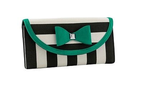 GG ROSE BY ROCK REBEL SAILOR WALLET AQUA STRIPED OCEAN PUNK GOTH GOTHIC ROCKER GG ROSE BY ROCK REBEL SAILOR WALLET AQUA STRIPED OCEAN PUNK GOTH GOTHIC ROCKER