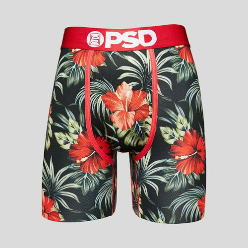 PSD Tropical Floral Hawaiian Hibiscus Athletic Boxers Briefs Underwear 121180022