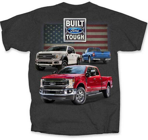 Ford Motor Company Built Tough 2020 Pick Up Trucks American Flag T Shirt FM20T Ford Motor Company Built Tough 2020 Pick Up Trucks American Flag T Shirt FM20T