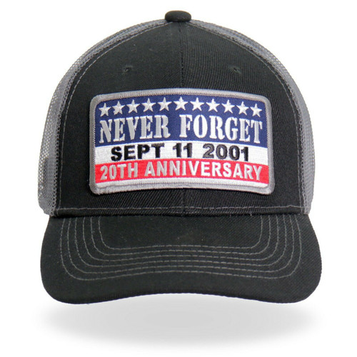 Never Forget 9-11 2001 20th Anniversary World Trade Center Trucker Hat GSH1038