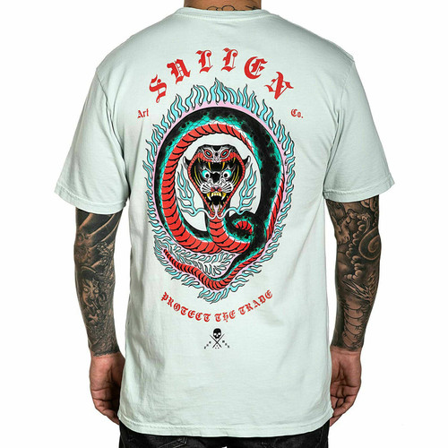 Sullen Ring of Fire Snake Panther Adrian Hing Tattoos Artist T Shirt SCM3252 Sullen Ring of Fire Snake Panther Adrian Hing Tattoos Artist T Shirt SCM3252