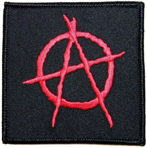 Anarchy Symbol Political Punk Rock Music Government Embroidered Patch P-0515 Anarchy Symbol Political Punk Rock Music Government Embroidered Patch P-0515
