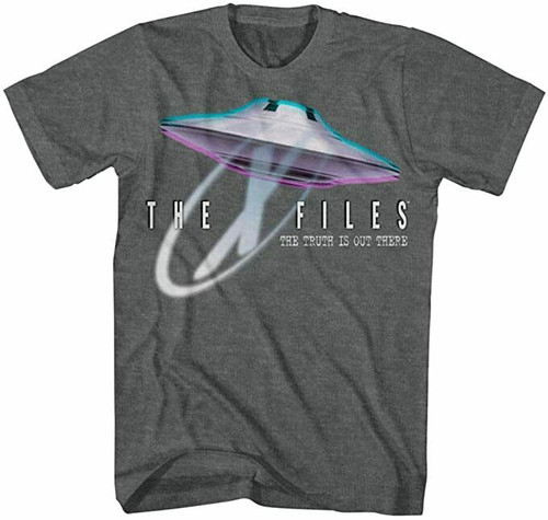 The X-Files The Truth is Out There Retro Flying Saucer UFO Aliens T Shirt XF0005 The X-Files The Truth is Out There Retro Flying Saucer UFO Aliens T Shirt XF0005