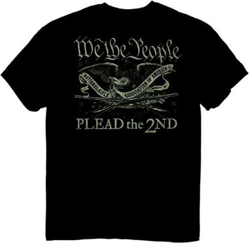 NRA We The People Plead The 2nd Amendment Patriotic American USA T Shirt 7843 NRA We The People Plead The 2nd Amendment Patriotic American USA T Shirt 7843