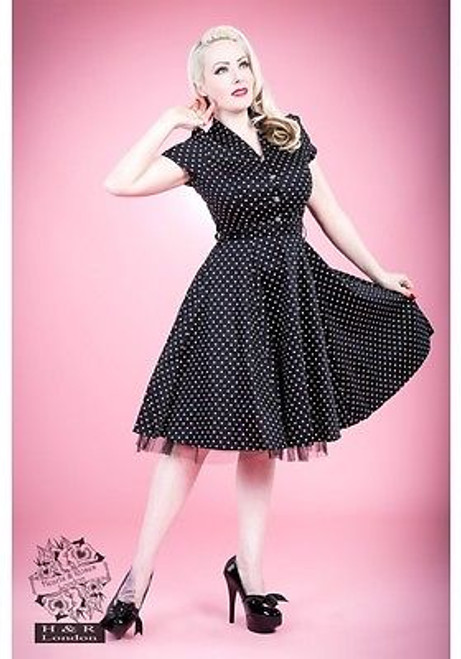 SOURPUSS BEKI POLKA DOT ROCKER PUNK PINUP TATTOO SAILOR
