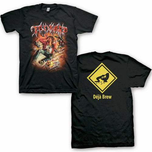 Tankard The Morning After Album Cover Thrash Metal Music Band T Shirt MM-TKK-12 Tankard The Morning After Album Cover Thrash Metal Music Band T Shirt MM-TKK-12