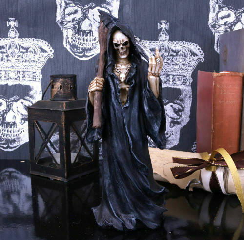 Nemesis Now Death Wish Grim Reaper Skeleton Goth Desk Ornament Figurine  U4464N9