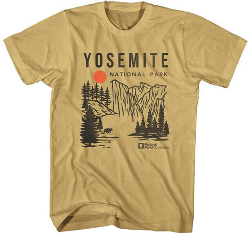 Yosemite National Parks Foundation Northern California T Shirt TS23269NPFU Yosemite National Parks Foundation Northern California T Shirt TS23269NPFU