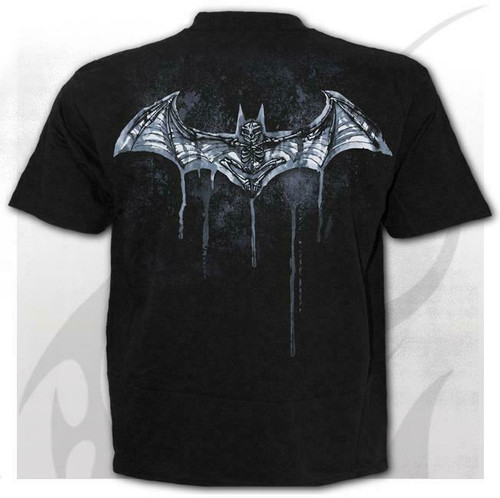 Spiral Direct DC Comics Batman Nocturnal Skull Skeleton Gothic T