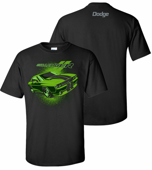 Johny Rockstar Dodge Challenger Sports Race Cars Automobiles T Shirt JAD-104 Johny Rockstar Dodge Challenger Sports Race Cars Automobiles T Shirt JAD-104