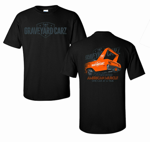 Johny Rockstar Graveyard Carz Pontiac Superbird Fin Muscle Cars T Shirt GYC-001 Johny Rockstar Graveyard Carz Pontiac Superbird Fin Muscle Cars T Shirt GYC-001