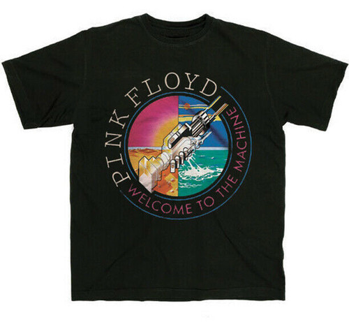 Pink Floyd Welcome to the Machine Psychedelic Rock Band T Shirt