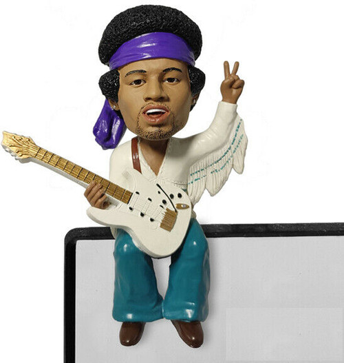 Kollectico Jimi Hendrix Classic Rock Musician Guitar Bobblehead Buddy BBJMHNDRX