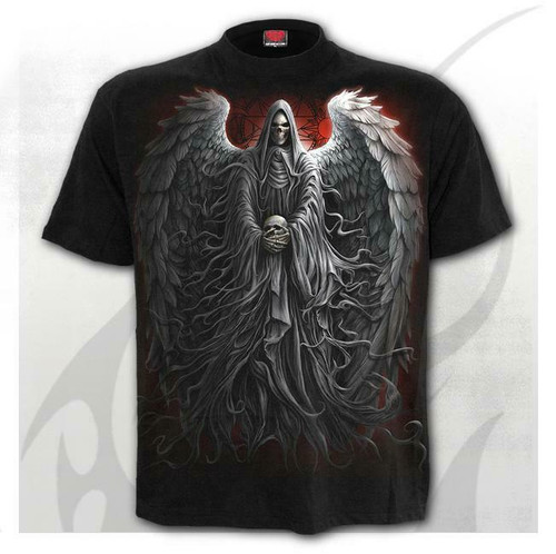 Spiral Direct Death Robe Grim Reaper Angel Skull Dark Fantasy T Shirt M025M101 Spiral Direct Death Robe Grim Reaper Angel Skull Dark Fantasy T Shirt M025M101