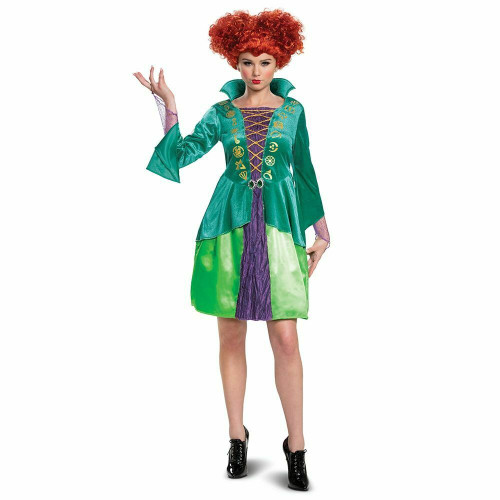 Disguise Disney Hocus Pocus Wini Sanderson Witch Adult Halloween Costume 15191 Disguise Disney Hocus Pocus Wini Sanderson Witch Adult Halloween Costume 15191
