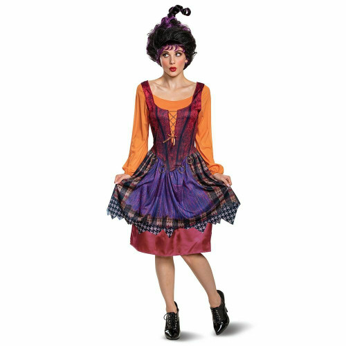Disguise Hocus Pocus Mary Sanderson Witch Adult Womens Halloween Costume 15189 Disguise Hocus Pocus Mary Sanderson Witch Adult Womens Halloween Costume 15189