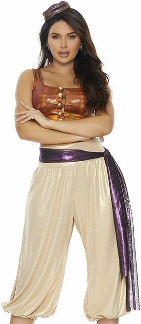 Forplay Rags to Royal Aladdin Sexy Adult Womens Halloween Costume 550316 Forplay Rags to Royal Aladdin Sexy Adult Womens Halloween Costume 550316