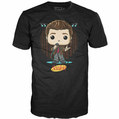 Funko POP! Seinfeld Jerry Live from NYC Stand Up Comedy TV Mens T Shirt 57435 Funko POP! Seinfeld Jerry Live from NYC Stand Up Comedy TV Mens T Shirt 57435
