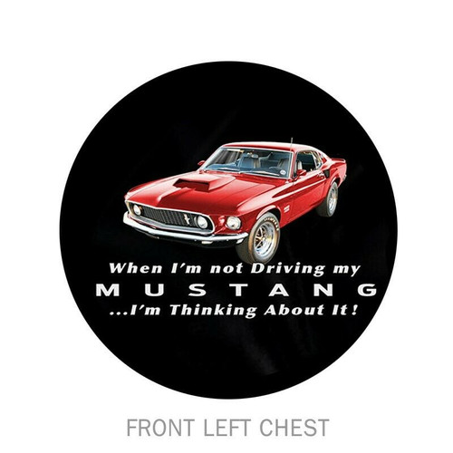 Joe Blow Ford Mustang Then & Now T-Shirt Joe Blow Ford Mustang Then & Now T-Shirt