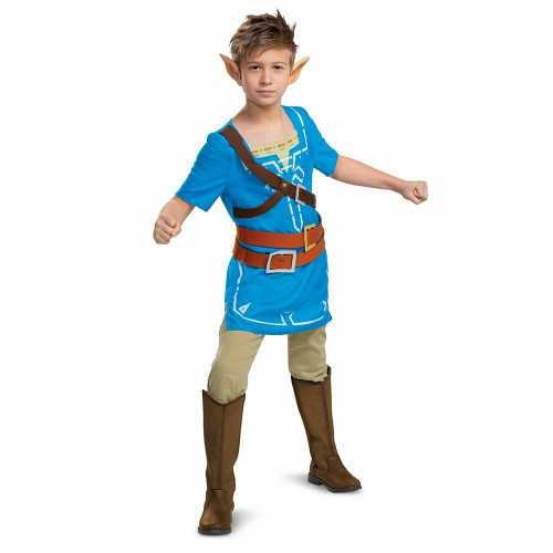 Disguise Link Breath Of The Wild Legend of Zelda Video Game Child Costume 116399 Disguise Link Breath Of The Wild Legend of Zelda Video Game Child Costume 116399
