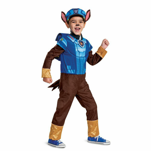 Disguise Paw Patrol Chase Dog Movie Deluxe Childrens Halloween Costume 120009 Disguise Paw Patrol Chase Dog Movie Deluxe Childrens Halloween Costume 120009