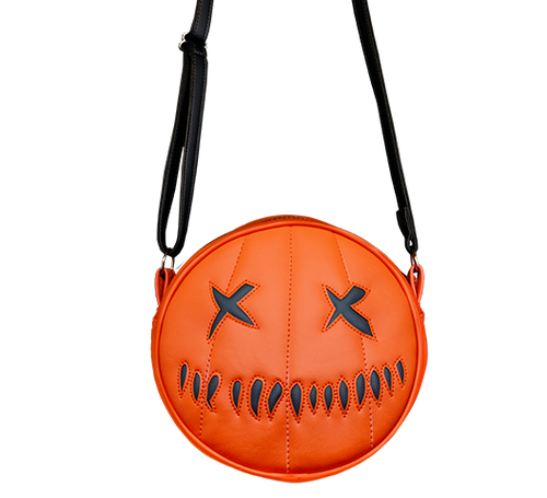 Trick or Treat Studios Sam O Lantern Pumpkin Halloween Purse UNLIT Bag KALE102 Trick or Treat Studios Sam O Lantern Pumpkin Halloween Purse UNLIT Bag KALE102