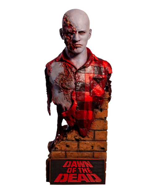 Trick or Treat Studios Dawn Of The Dead Airport Zombie Death Bust Statue WPRL100 Trick or Treat Studios Dawn Of The Dead Airport Zombie Death Bust Statue WPRL100