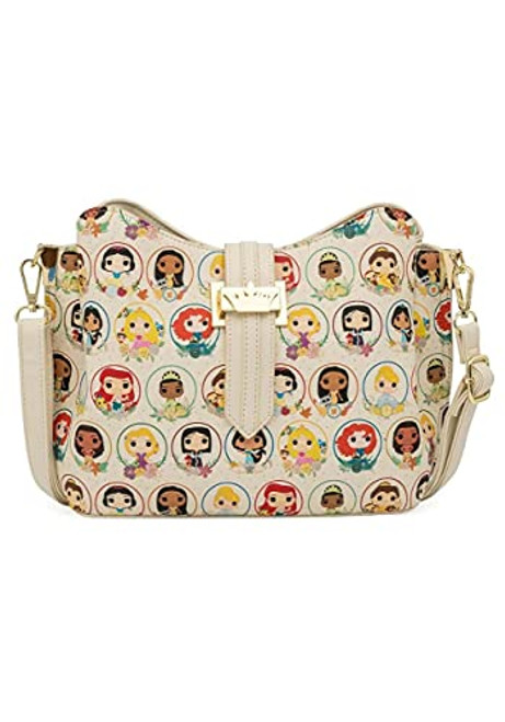 Loungefly Pop! - Disney Princess Circles - Crossbody Bag Purse Handbag Loungefly Pop! - Disney Princess Circles - Crossbody Bag Purse Handbag