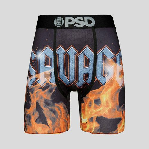 PSD Savage Flames Fire Urban Boxer Briefs Mens Athletic Underwear 321180082