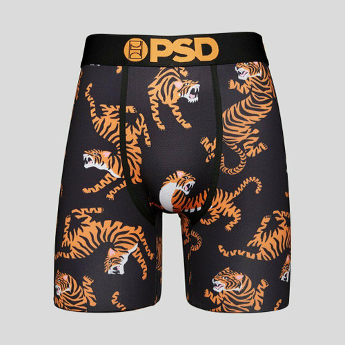 PSD Tiger Vibes Sunglasses Gold Chain Cool Cat Underwear Boxer Briefs  222180055